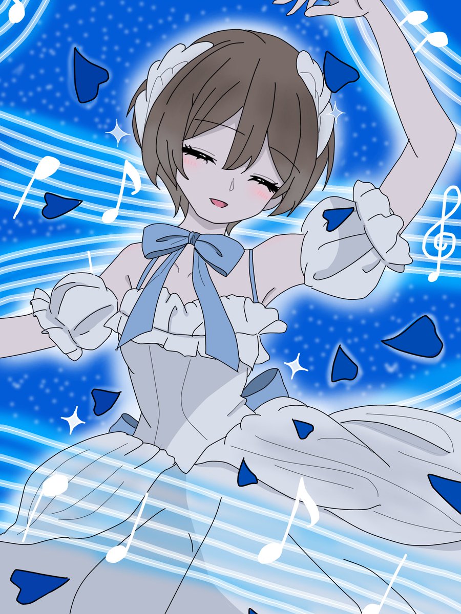 Tart_0922's tweet photo. #今月描いた絵を晒そう
今月は3枚だけ〜🥲
8月が描きすぎたのもある https://t.co/VNq1YfuxTF
