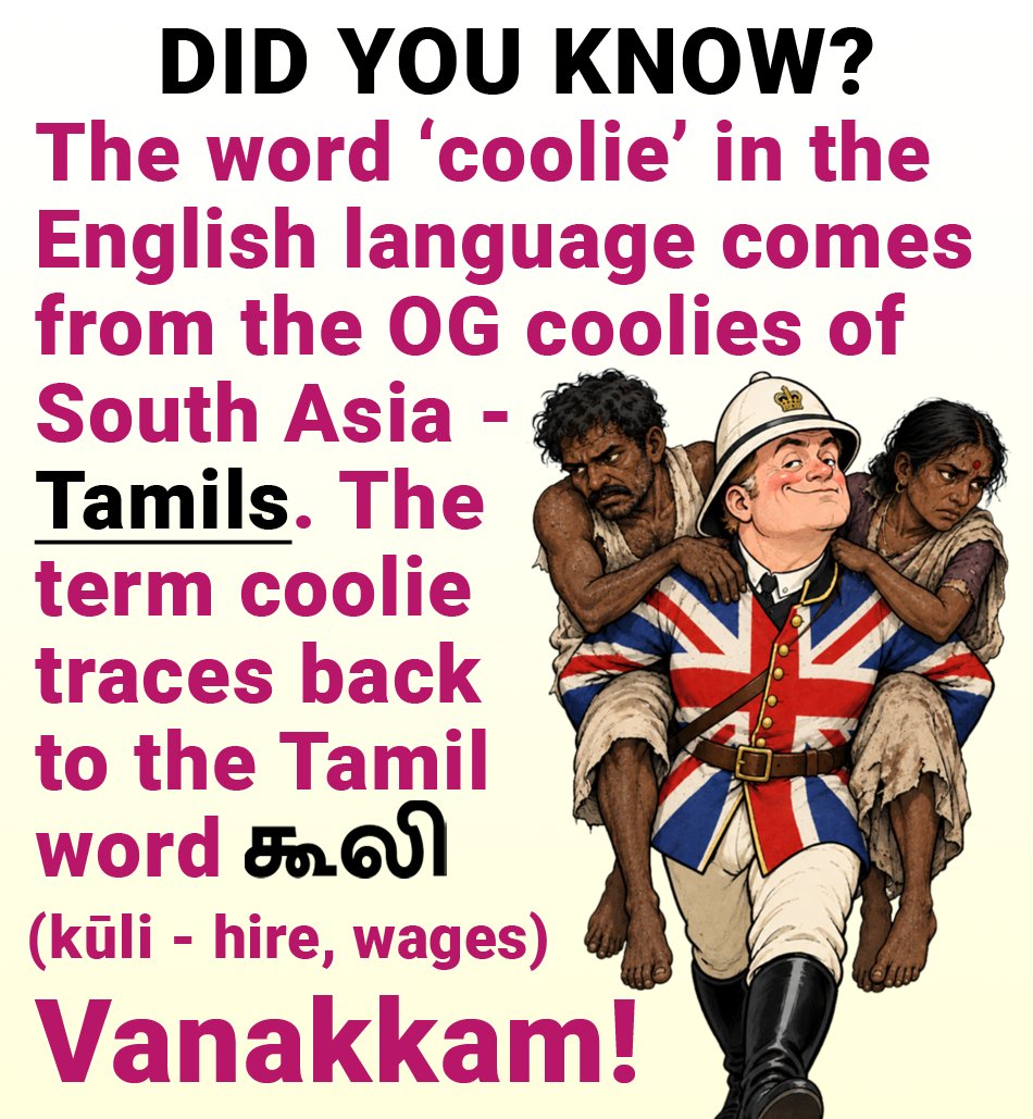 SriLankanEye's tweet photo. 🇱🇰 Willingly and happily hitching your brown ass to British invaders and colonisers so you could swarm onto and squat on other people's land.
Then rewriting the whole sordid history as Tamil ethnic pride.
Fucking diabolical.
#SLnews #Sinhala #Muslim #Tamil #Eelam https://t.co/ejIX06Owo0