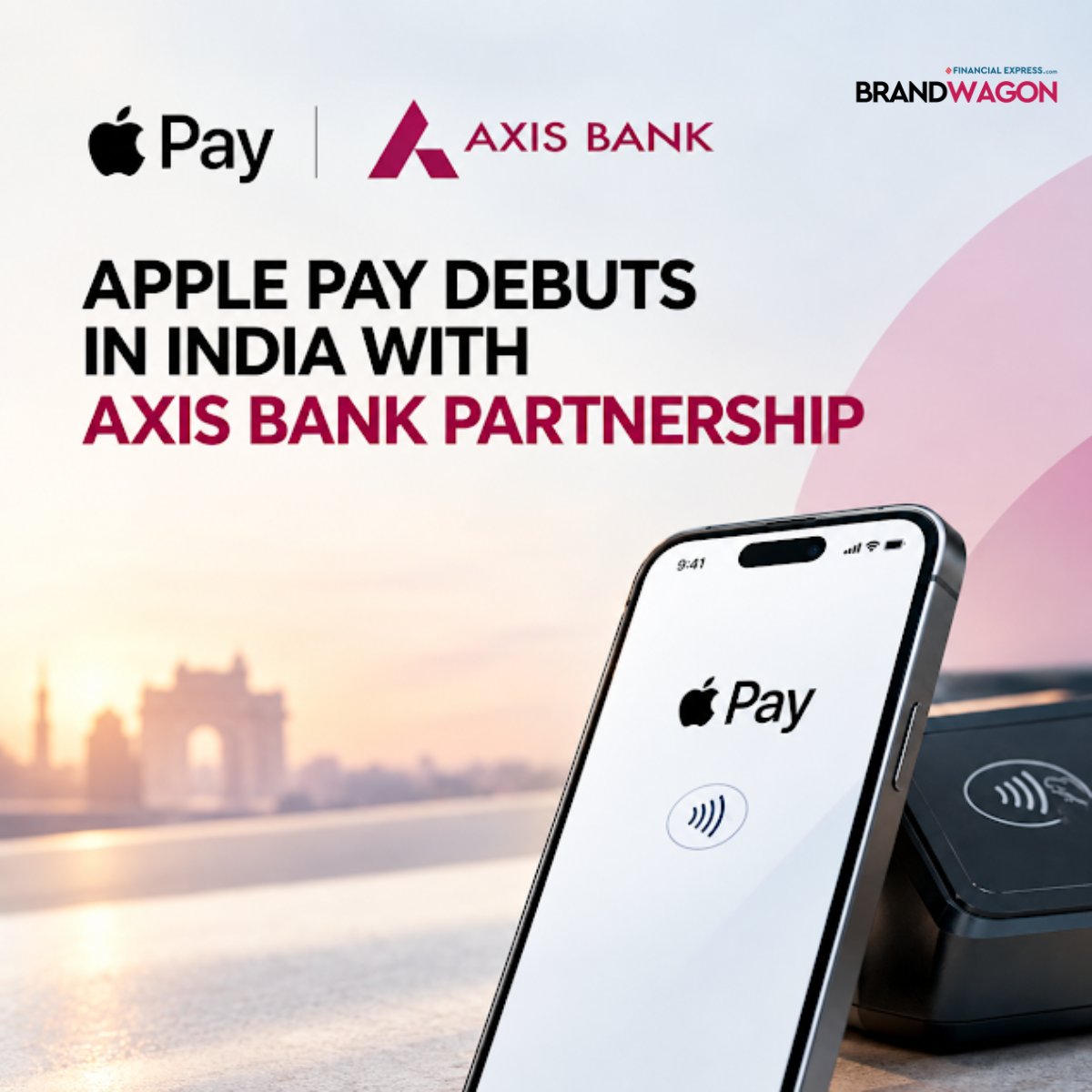 FEBrandWagon's tweet photo. @Apple  Pay has made its India debut, with @AxisBank  as its first banking partner in the country.

However, Apple Pay does not support UPI yet. The service is built around tokenised cards and NFC tap-and-pay, rather than functioning as an alternative payment rail. https://t.co/KF5fmigpUM
