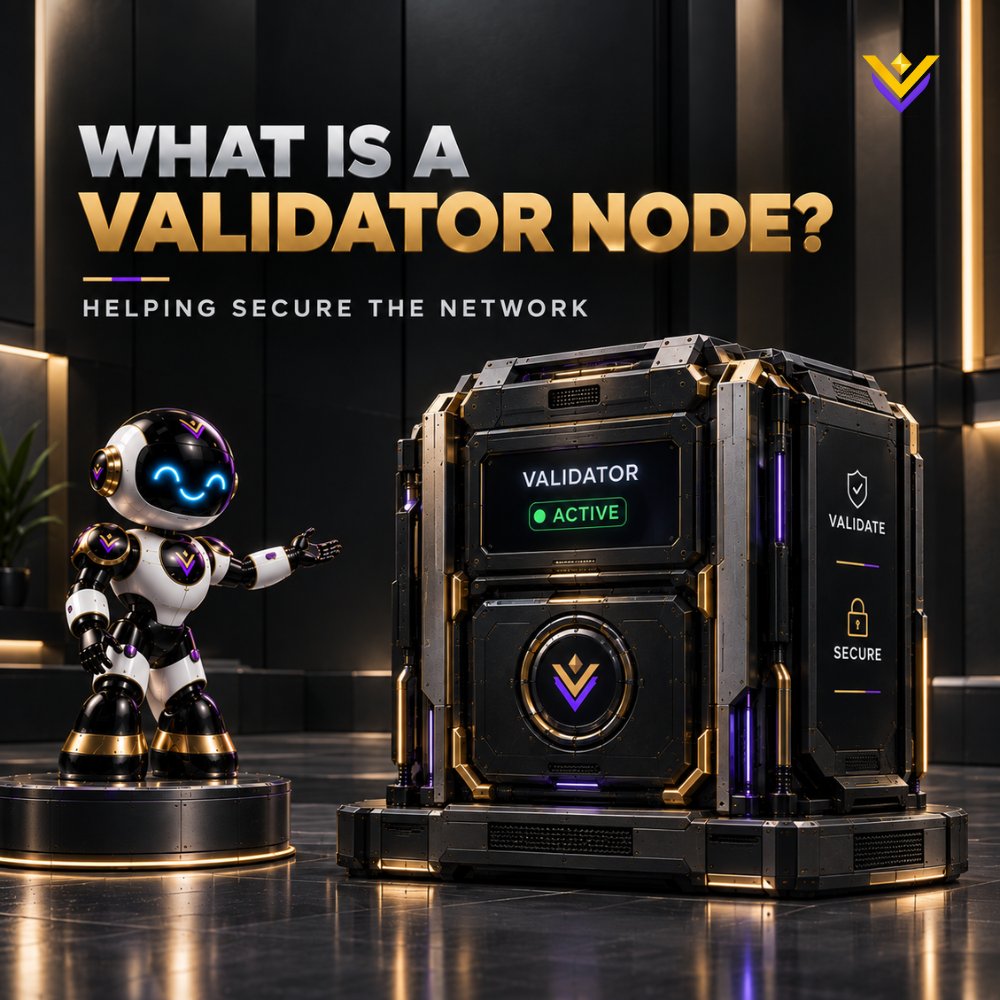VORAChainHQ's tweet photo. WHAT IS A VALIDATOR NODE?

Validators are an important part of blockchain infrastructure.

They help process and validate network activity while contributing to the security of the chain.

VORA Chain is developing a decentralized Validator Network as part of its Layer-2 infrastructure.

Validate. Secure. Build.