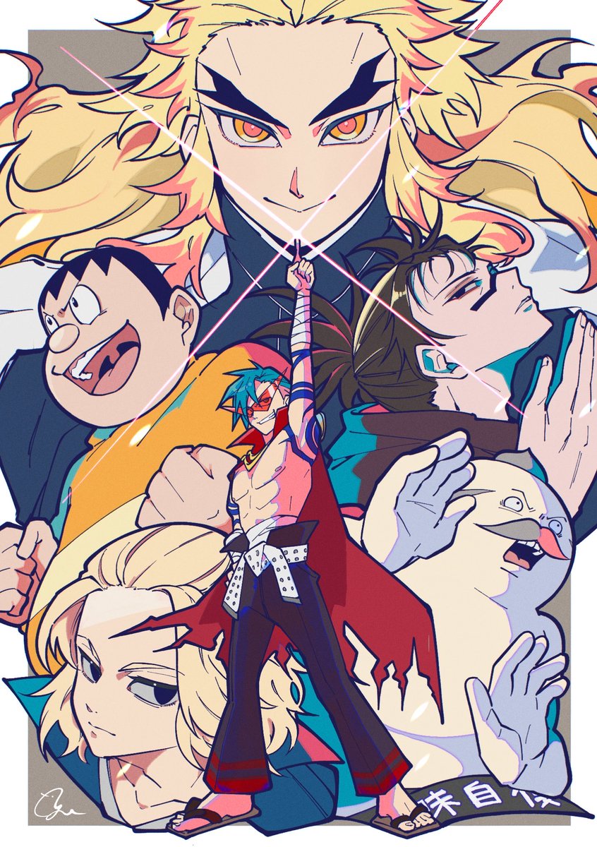ohyou_wake's tweet photo. 今月描いた絵、頑張った！ https://t.co/ERaQGiDhko