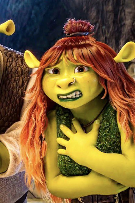 icedchaiplz's tweet photo. @DiscussingFilm that character literally has the same face as shreks ugly ass daughter https://t.co/CuE20OdT0n