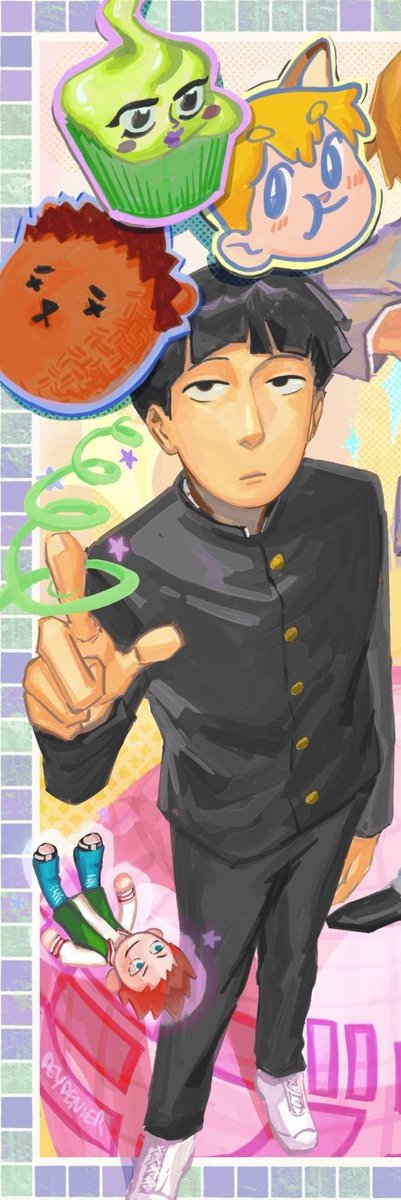 deydenier's tweet photo. MOB PSYCHO THE WORLD... #MP100 https://t.co/IkZP6xBBRX