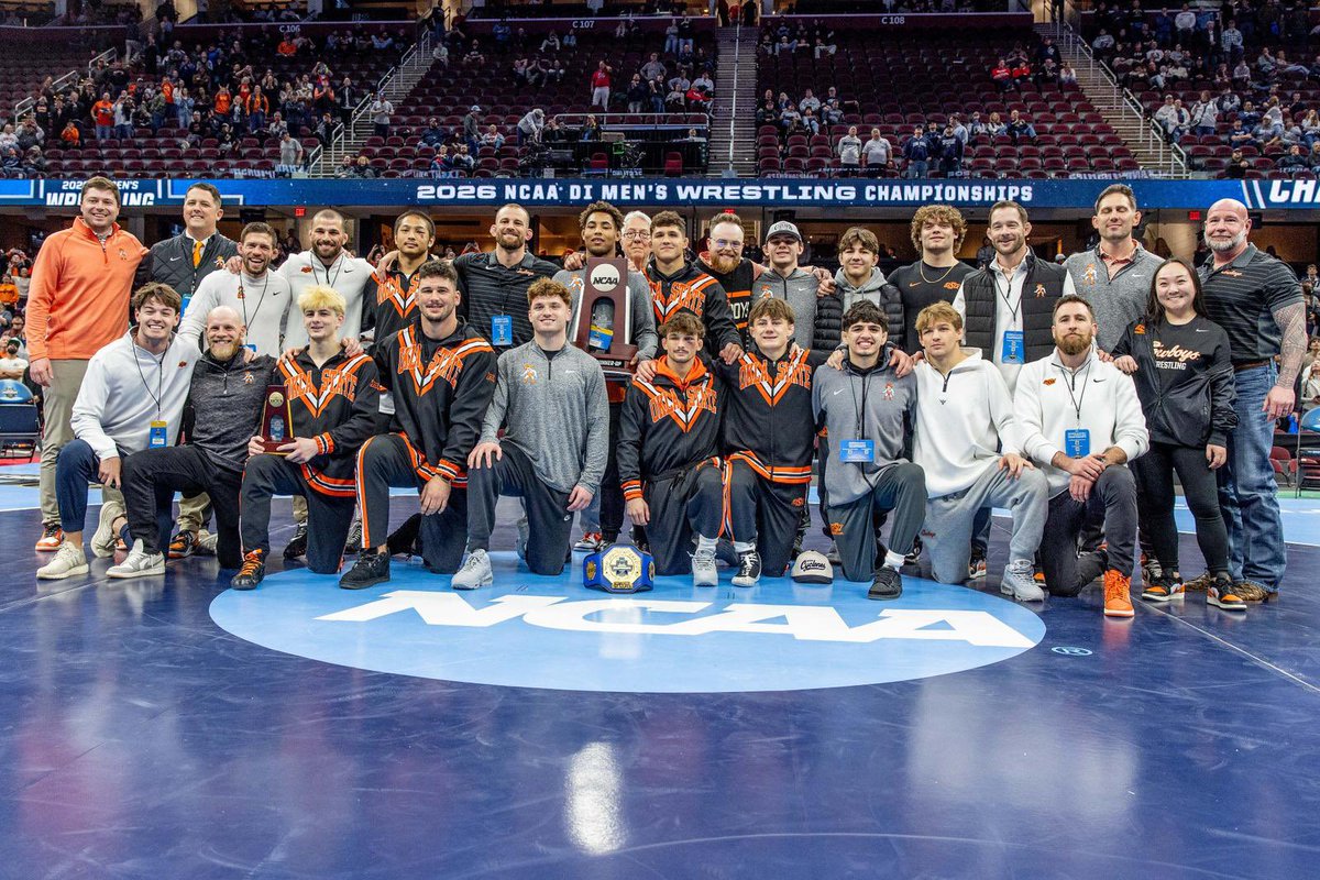 TheBarnSession's tweet photo. An honest evaluation of Oklahoma State’s 2026-27 lineup:

Troy Spratley, 125: The spark plug to this Cowboy lineup for the last 3 seasons. I have no doubt he will end up on the podium. But where he finishes in March will depend on his ability to differentiate from the standard 1 takedown exchange matches that 125 has seemingly become. In his final season, can the Cowboy show some gunslinging ability?

Jax Forrest, 133: there’s no better protégé for David Taylor than Jax. He was the story of last season, and it’s not hard to see him repeating that same performance. But, there are sharks in the water at 133.

Jordyn Raney, 141: entering college, Jordyn’s career has been nothing short of exceptional. In a weight class that is lacking significant depth, the true freshman can make a deep run. If there’s anyone that can stop a Bassett v Stanich final in March, I think it could be Jordyn. 

Sergio Vega, 149: one of the bigger surprises of last season, the true freshman national champ is ready to take on the next weight class. While no one here feels as tough of an opponent as Mendez was last year, there’s still a slew of opponents at the top tier. If Sergio continues to stop everyone from taking him down, there’s little chance of him losing. 

Landon Robideau, 157: a wide array of stylistic challenges await the returning champ. This weight has a developing field and many will be ready to contest the top spot. I’m sure Robideau will be more than game, but a repeat performance won’t be any easier. 

Ladarion Lockett, 165: I’m not 100% certain Dee will be the guy, but I’m most confident in him. After a disappointing finish last season and failing to make the U20 team this summer, this season feels somewhat of a do or die moment for Lockett. 

Lorenzo Norman, 174: probably the Cowboy I’m the most excited for. Norman had shown incredible potential while wrestling for Stanford. Now in an even more elite room, I’m anticipating Lorenzo reaches his highest potential with OKST. Title contention? I don’t see why not.

Bennett Berge, 184: one of the more interesting transfers from the past off season, I don’t know what to expect from the former Jackrabbit. A former AA in 2024, health is probably the biggest concern. There are options waiting in the wings at this weight, but I don’t think any of them can crack the top 4. 

Cody Merrill, 197: the one person who MIGHT sneak a win over Josh Barr, but it’s not likely. If Cody can separate himself from the field, that’s a huge win already, but it’ll take him stepping up his offense to match his defense. 

Dreshaun Ross, 285: the hype is real, but can the true freshman do what no one else has in the modern era? I’m skeptical, this weight class is riddled with landmines. But the youthful talent is very promising. 

Overall, there’s little likelihood that anyone can stop this team from placing top 2 at the end of the season. But, there’s even less likelihood that the Cowboys can knock off the Nittany Lions.