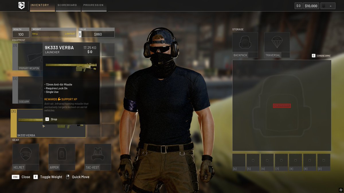 detyfuslijer's tweet photo. @Exhiibits @MydiaStardream You chopper boys are slow... You know there is weight classes in the game right ? 
Why would i choose not to carry one ? ITS 17 KG bubba.
So any decent loadout with a vebra gets put into the heavy weight class and now i cannot run anymore. Fun man ! 👍 https://t.co/0MXpegqmWp