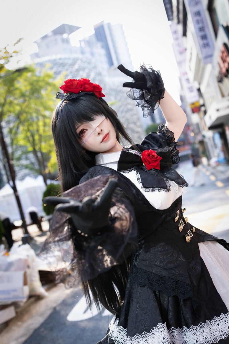 ipari8989's tweet photo. #デート・ア・ライブ #時崎狂三 #コスプレ #cosplay https://t.co/37xmPTFvV3