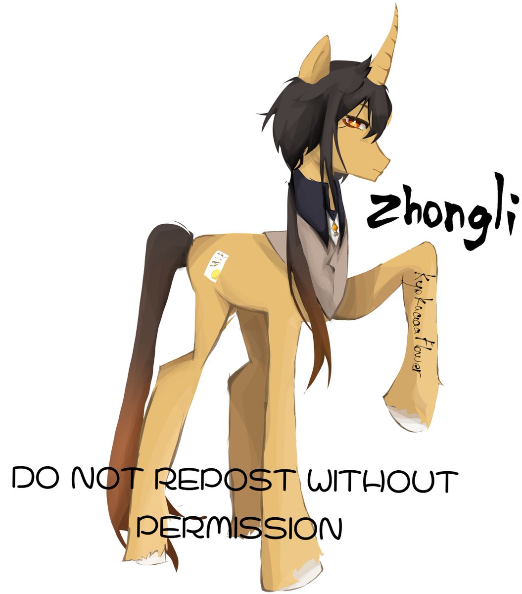 kyokaaaaflower's tweet photo. My take on ei and zhongli as ponies
Furina and venti are next
#mlp #GenshinImpactㅤ #raidenshougun #raidenei #zhongli https://t.co/WQiHJd7KVT