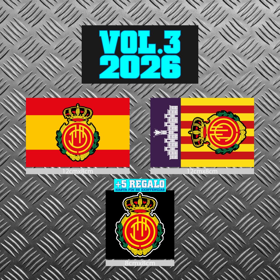 RCDMFIRM's tweet photo. ❤️🖤Nuevos packs de 50 pegatinas🖤❤️
🔥VOL.2 Y VOL.3🔥
⚡ya disponible en la web!⚡
👉 https://t.co/edj46RFPHi 👈
#sticker #stickershop #rcdm #mallorca #realmallorca https://t.co/bCTEemNpAi