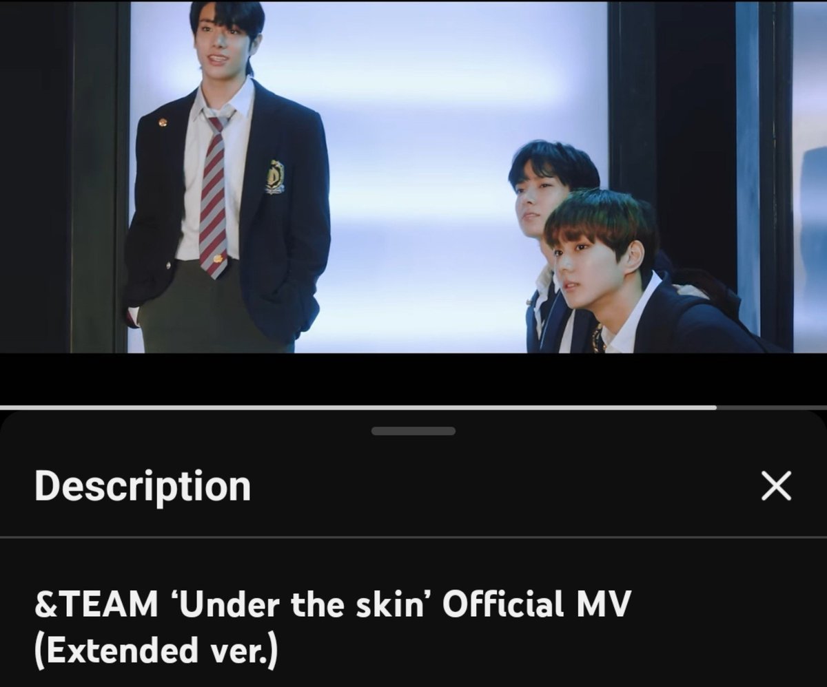 Park_Zeke_'s tweet photo. Remember when K and EJ from &amp;TEAM appeared in ENHYPEN’s “Drunk-Dazed” MV, and Jungwon, Heeseung and Jake appeared in &amp;TEAM’s “Under the Skin” (Extended ver.) MV? 🥹

#ENHYPEN #andTEAM https://t.co/nWrVX1hV1H