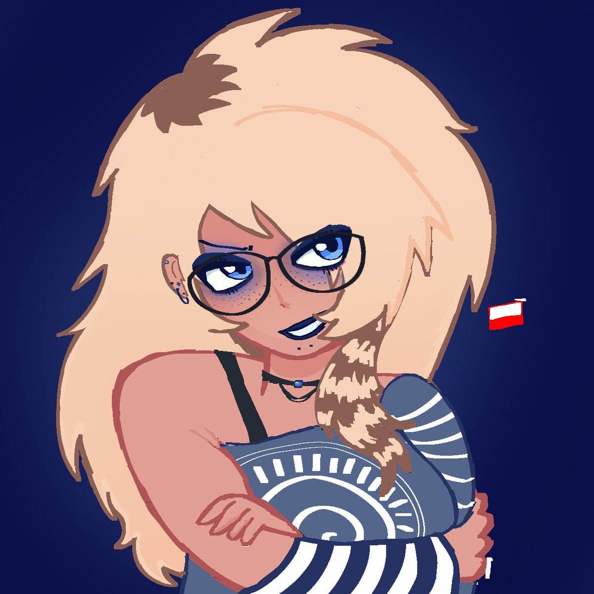 daveradia's tweet photo. I dont really like it its not really vriska :( #vriska #humanstuck #vriskaserket #Homestuckfanart https://t.co/bKuWSj28mS