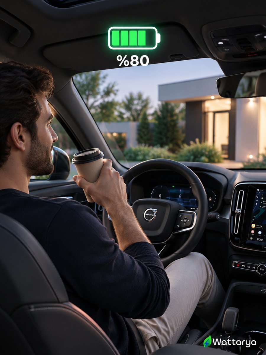 WattaryaTurkiye's tweet photo. Şarjınız azaldığında panik yok, Wattarya var. ⚡

Wattarya Mobil uygulamasıyla istasyonunuzu bulun, şarjınızı planlayın. Siz kahvenizi içerken aracınız da enerjisini tamamlasın.

#Wattarya #EnerjiDiyarı #ElektrikliSürüş https://t.co/XmCOwj8T2A