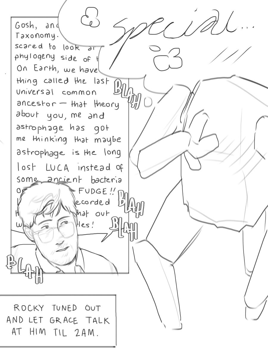 sparkspider4's tweet photo. #grocky super nerd vs an actual rock https://t.co/ziO4TnAPns