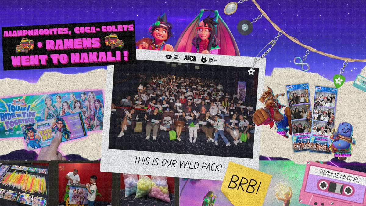 _allforcolaiah's tweet photo. A memory we will never forget! 🌀✨

A huge thank you to everyone who stepped through the portal and joined us for our Ride or Die: Road to Forgotten Island Movie Block Screening! 🎬

We organized this screening not just for a movie date, but to create a shared space for our Ramen, Aiahphrodite and Coca Colet Besties—a chance to support local cinema, honor our rich Filipino culture, and celebrate BINI’s incredible contribution to the film through its soundtrack! More than anything, it was about coming together to laugh out loud, cry in some scenes and share a memorable experience with fellow besties.

We truly hope everyone had an amazing time, enjoyed the freebies, and felt the warmth of our fandom. 💚🩵

Forgotten Island is such a beautiful love letter to friendship and our rich culture. If you haven't watched it yet, don't miss out while it's still playing in theaters! Tag your movie besties or family and book your tickets! 🎬

Thank you from the bottom of our grateful hearts! 🫶

From: AFCA, AOFC, COFC 🫂❤️‍🩹

#ForgottenIslandWithCOLAIAH
#BINIxForgottenIsland