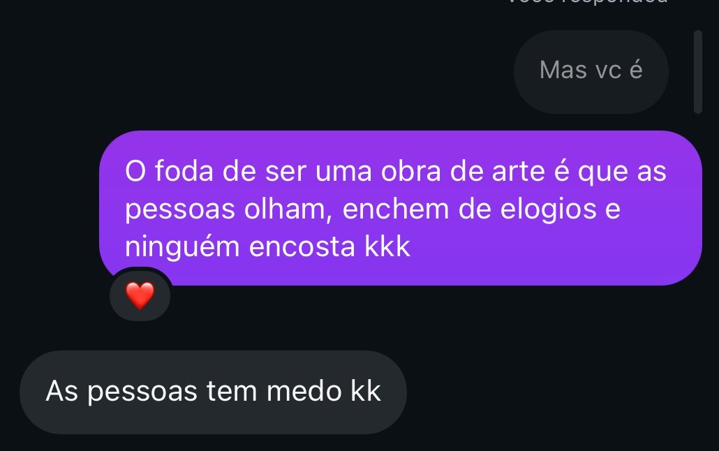 marcosjjean's tweet photo. Primeiro: Odeio que me chamem de “obra de arte”. 

Segundo: Queria tanto saber o pq TODO MUNDO  fala que tem medo de mim, medo de que exatamente? Tenho cara de matador por acaso? https://t.co/vqBdmm1Lqn
