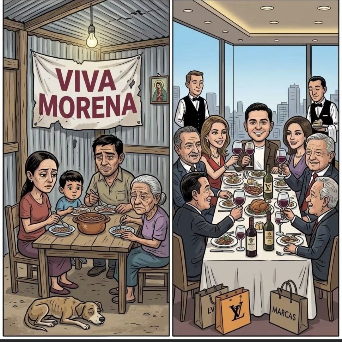 DonInsensato_'s tweet photo. Así viven las ratas de Morena Corrupta y los que lo apoyan https://t.co/bNFLx5NWrr