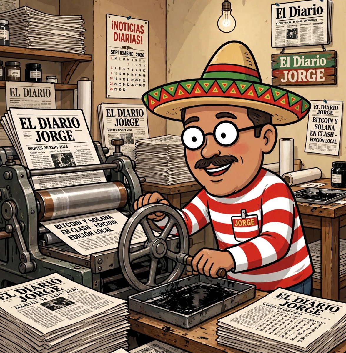 jorge_token's tweet photo. 📰 El Diario $JORGE
├ BTC $85.3K | SOL $122 🟢
├ Coinbase cleared by CFTC ✔️
├ Stocks: futures up, yields surge 📈
├ AI firms sign WH oversight pact 🤝
└ Oil holds near $90/bbl WTI 🛢

🏟 Deportes
├ Yankees 9, Red Sox 0 — Gm 1 ⚾
└ Padres 8, Cubs 0 — Gm 1 ⚾ https://t.co/QL5nPiFqkA