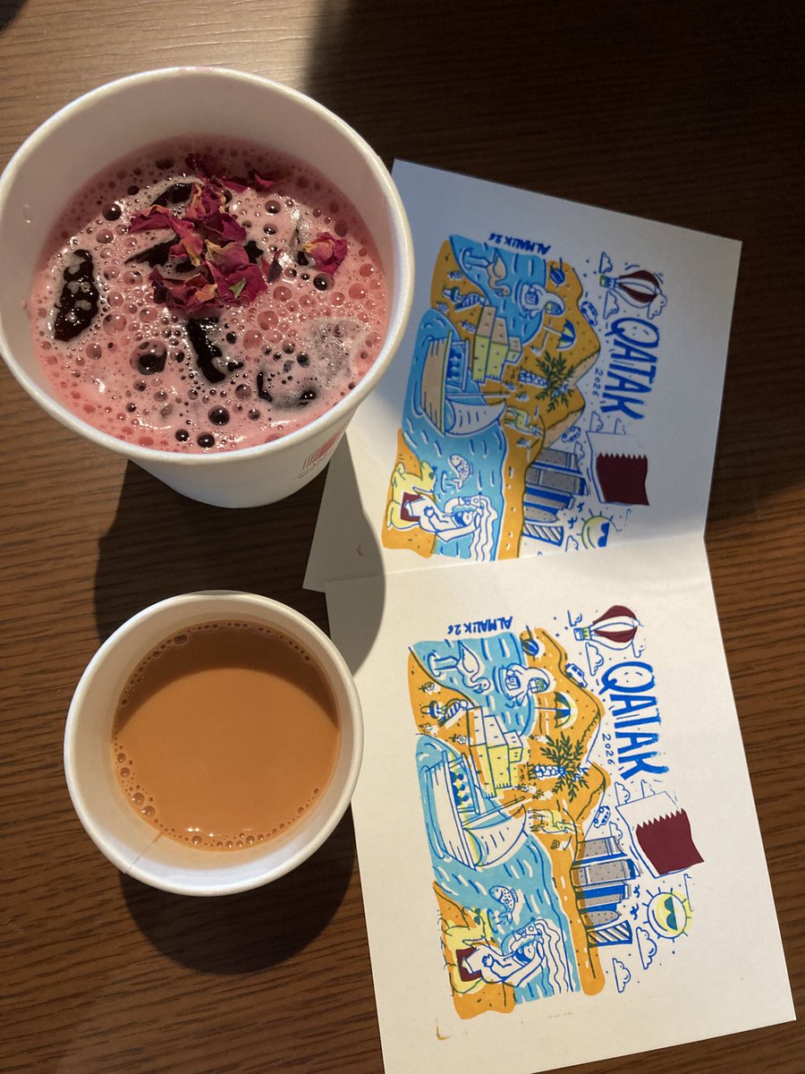 onsen381's tweet photo. ベイトカタール
これはもう万博でした！！！予約できて良かった🇶🇦
館内の異国の香りが最高だったよ〜 https://t.co/fSALfzyy6T