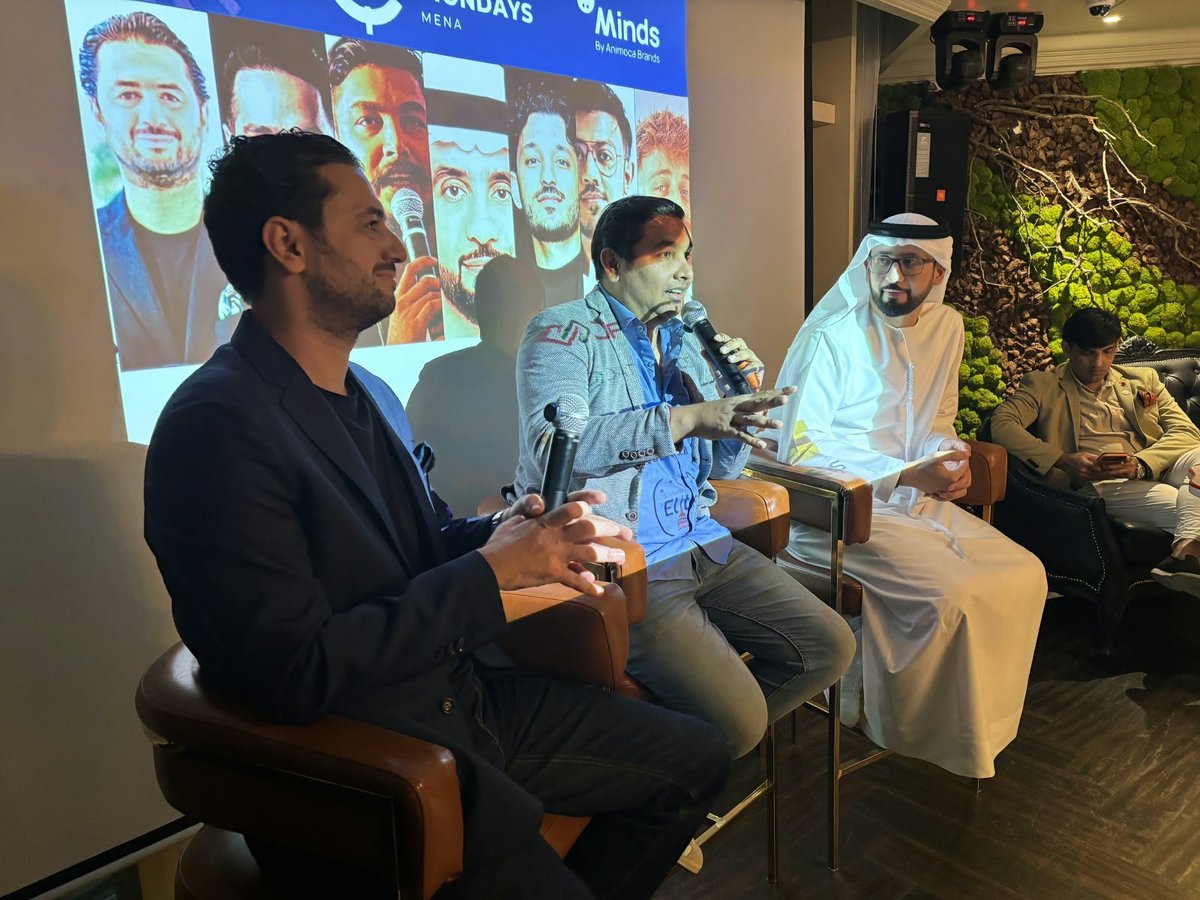 CryptoMondaysME's tweet photo. CryptoMondays, the world’s largest in-real-life Web3 community, officially launched its MENA chapter on Monday, Sept 28, Led by Vaibhavv Ali, co-founder of Cryptonite UAE, the launch successfully connected industry leaders, investors, and founders.
Shoutout to all the partners 👇 https://t.co/qpqb17repX
