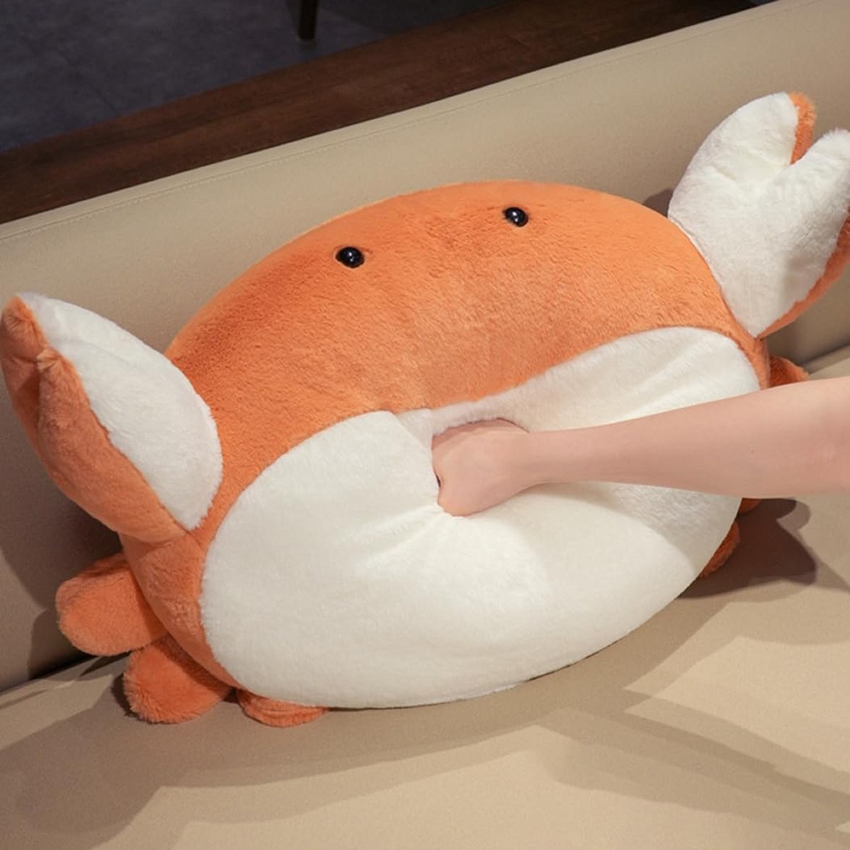 hinekurebow's tweet photo. 「カニぬいぐるみ」発売中！購入⇒https://t.co/JUi1VUpBU6 https://t.co/htjO0IP6XE