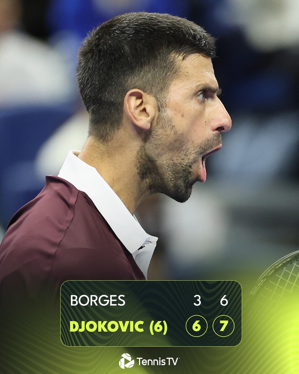 TennisTV's tweet photo. Novak starts with a W in Beijing ✅

Now 30-0 in the Chinese capital 💫

@DjokerNole #ChinaOpen https://t.co/8C1cP30IJ0