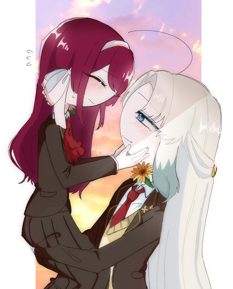 nasube_daisuki's tweet photo. #シン庭_関係報告

ふわツイさん宅のユナ・シュテルンちゃんと自宅のヘリオ・クラークで幼馴染、恋仲を組ませていただいています。 まだ付き合ってません🥨🎀
「君はずっと僕の特別な人だった。でも……なんだかもう"特別"って言葉だけじゃ足りない気がするんだ。…ねぇ、ユナ。」 https://t.co/3bCuDuxqZy