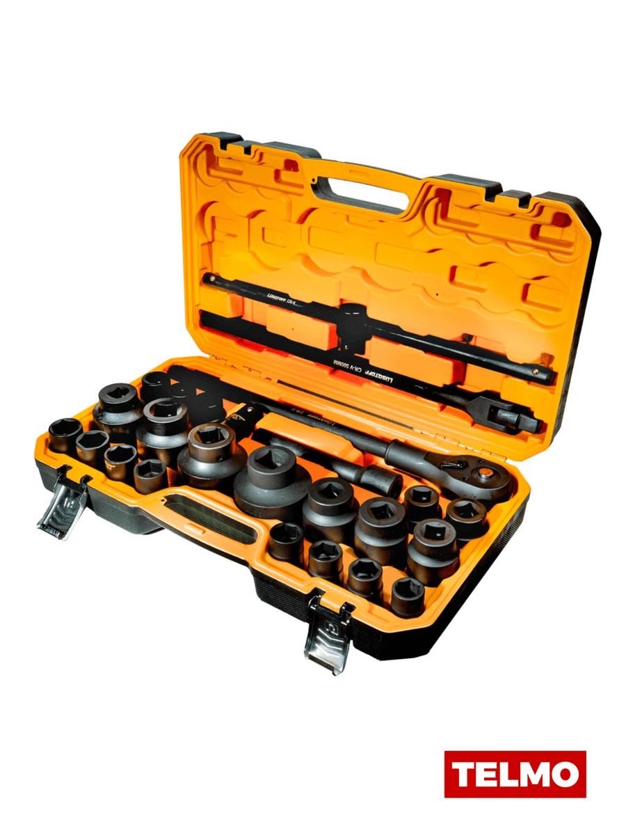 Telmotools's tweet photo. Juego de Bocallaves y Accesorios 26 Piezas Encastre 3/4-1 L5734 - Lusqtoff

💵 $358.000 efectivo o transferencia
💳 o 6 cuotas sin interés de $91.483

✅ 26 piezas

🇦🇷 Enviamos a todo el país
🚛 Si estás en CABA o GBA podés pagar al recibir.

#Lusqtoff https://t.co/z2kc9Wyczt