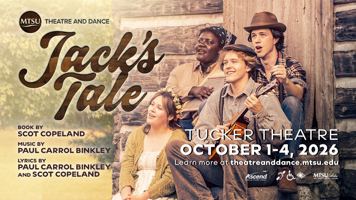 MTSUNews's tweet photo. MTSU students, faculty and staff can receive one free ticket at the box office the night of the show with a valid student ID. #trueBLUE #mtsu #findYOURblue https://t.co/6dOOdE54F4