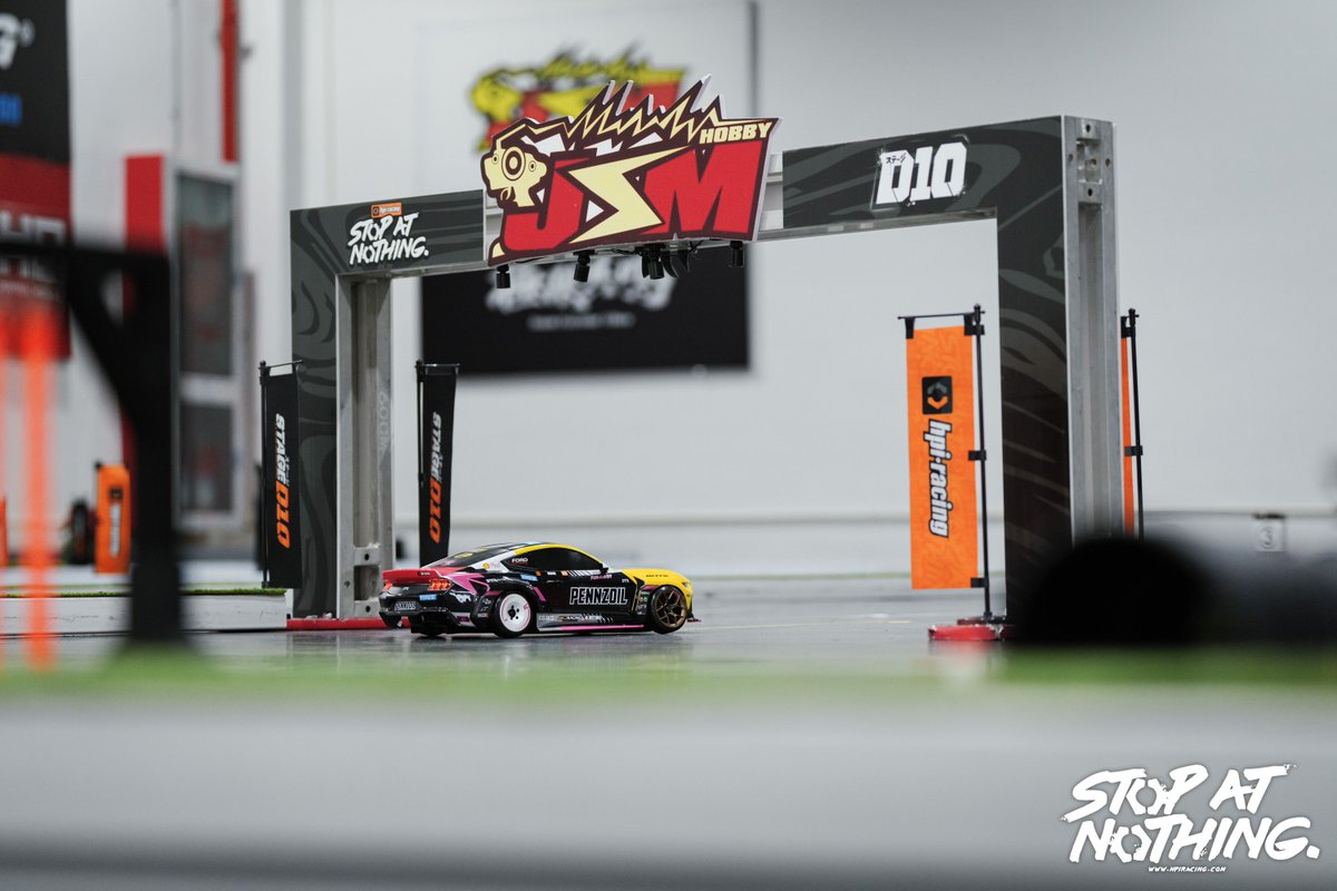 OfficialHPI's tweet photo. Here's some Stage-D10 action from our trip to the JSM drift track 🔥 It was filled with loads of unique track features for drivers to interact with, drift over and challenge themselves! 🤩

Full video soon 👀

https://t.co/0CWOz7ihQn

#rc #rccars #rcdrifting #Ford #drift #mustang https://t.co/ez8yyjFWks