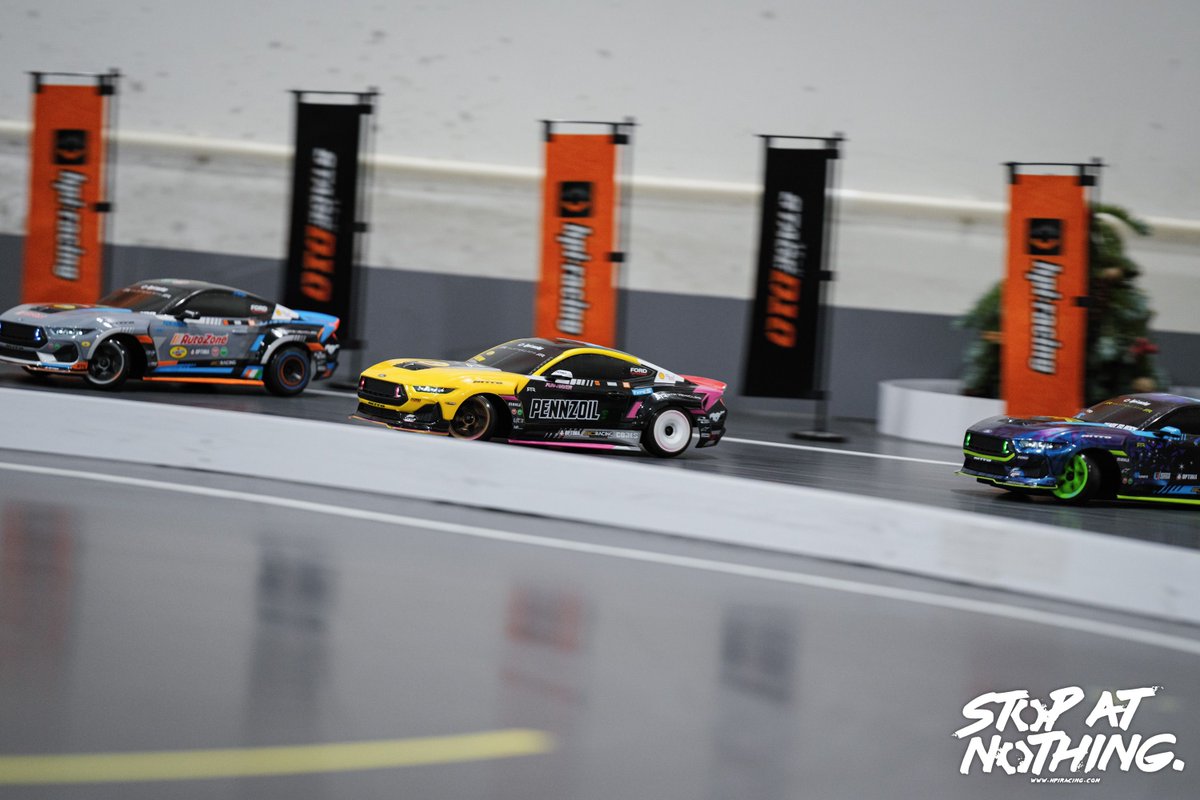 OfficialHPI's tweet photo. Here's some Stage-D10 action from our trip to the JSM drift track 🔥 It was filled with loads of unique track features for drivers to interact with, drift over and challenge themselves! 🤩

Full video soon 👀

https://t.co/0CWOz7ihQn

#rc #rccars #rcdrifting #Ford #drift #mustang https://t.co/ez8yyjFWks