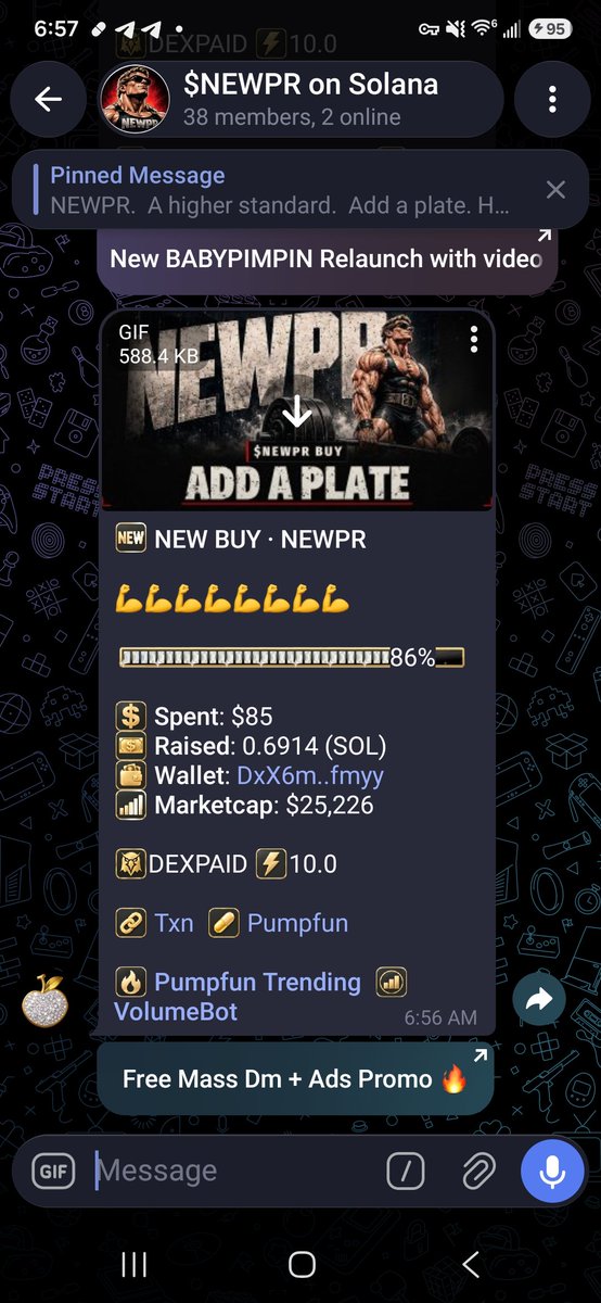 NEWPR_token's tweet photo. Push. Add a plate. New PR. Lfg https://t.co/RgOeRJmpuE