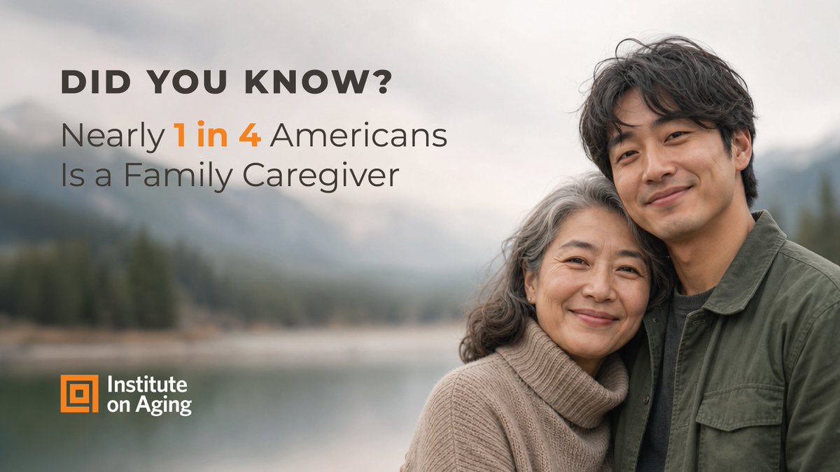 IOASFBAY's tweet photo. Nearly 1 in 4 American adults is a family caregiver.

Many don't know what support is available. IOA is here to help.

#InstituteOnAging #Caregiving #AgingWell https://t.co/6XOdp0Gulm