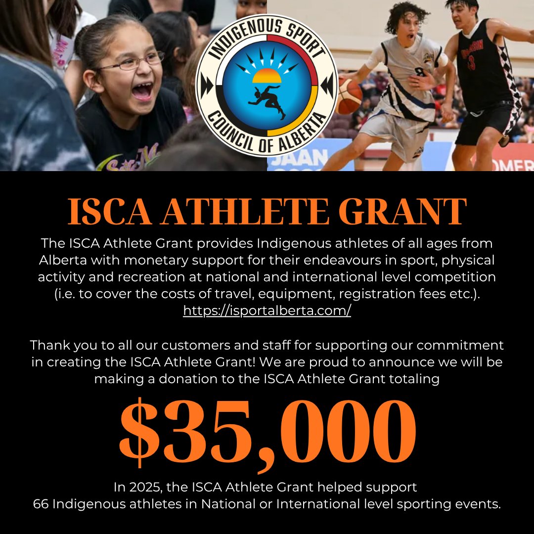 RunningRoom's tweet photo. On September 30th we recognize and commemorate the lost children and survivors of residential schools, their families, and communities.

Our Commitment: In honour of National Day for Truth and Reconciliation, we will be donating $35,000 to the ISCA Athlete Grant. 🧡 https://t.co/KqLjo7gfMu