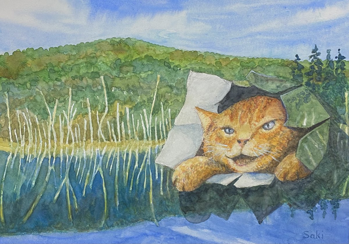 shizukiaki's tweet photo. #全クリエイターに告ぐ猫の作品を解放せよ
タグに乗っかってみた https://t.co/WrfzXtVeEt