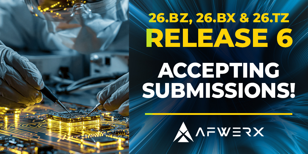 AFWERX's tweet photo. 📰 https://t.co/9zztsE4ixh, 26.BX &amp; https://t.co/HfcEWFdMuO Release 6 are NOW OPEN! 🚨 AFWERX offers 9 SBIR/STTR opportunities with Phase I &amp; Direct-to-Phase II pathways to tackle critical DAF mission needs. Help deliver impact for Airmen! ✈️ 🔗 https://t.co/DpEjMDGo8S https://t.co/mrq6BDJPsU
