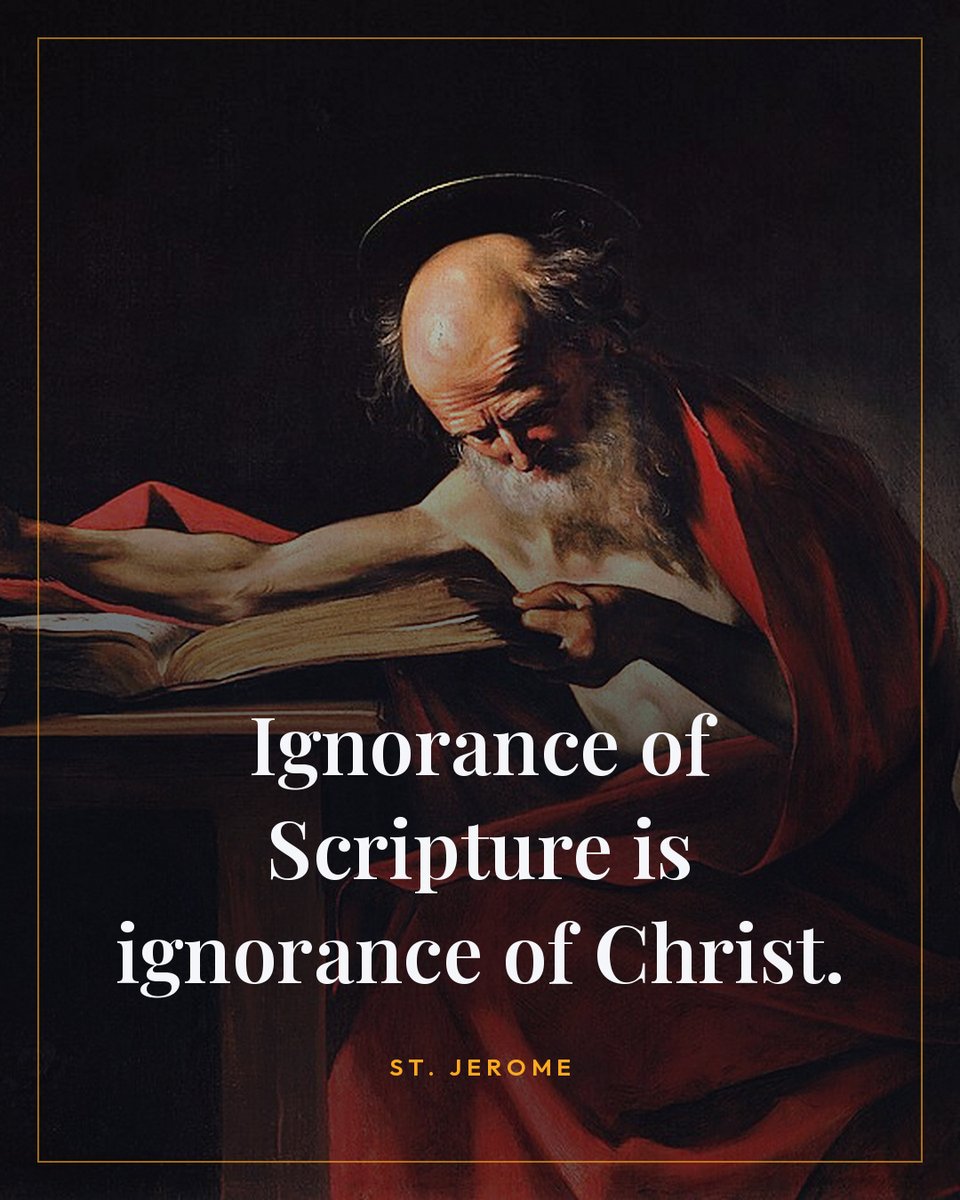 MagisCenter's tweet photo. Happy feast day of St. Jerome!

#catholic #frspitzer https://t.co/7YxXupDQGB