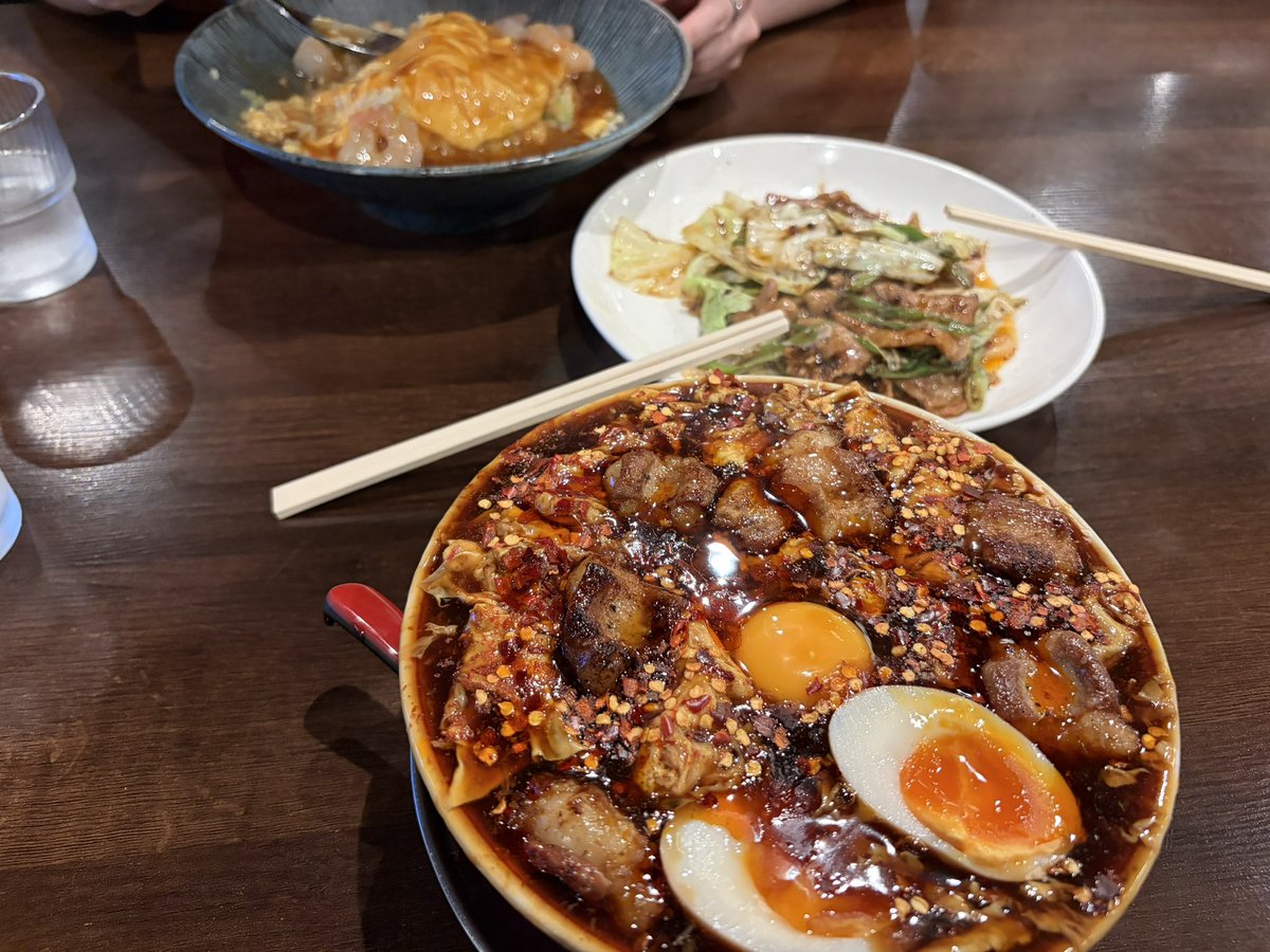 ZTMYhayato's tweet photo. 仕事終わって友達と気になってた中華屋にw 流石にギルティすぎた😅 https://t.co/JoxlMHTO3T
