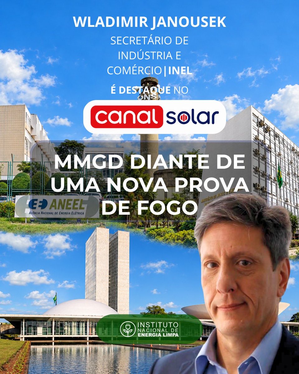 inelbrasil's tweet photo. “Entender e participar da construção da regulação também é cuidar da sustentabilidade do próprio negócio.” ⚡

No artigo “MMGD diante de uma nova prova de fogo”, Wladimir Janousek, secretário de Indústria e Comércio do INEL, alerta para mudanças regulatórias que podem reduzir a economia dos consumidores, alongar o retorno dos projetos e pressionar a rentabilidade das empresas da cadeia solar.

O setor precisa se preparar, revisar propostas comerciais e participar das decisões que definirão o futuro da geração distribuída.

📲Leia o artigo completo na íntegra: https://t.co/TQHpXO456z

🌱☀️