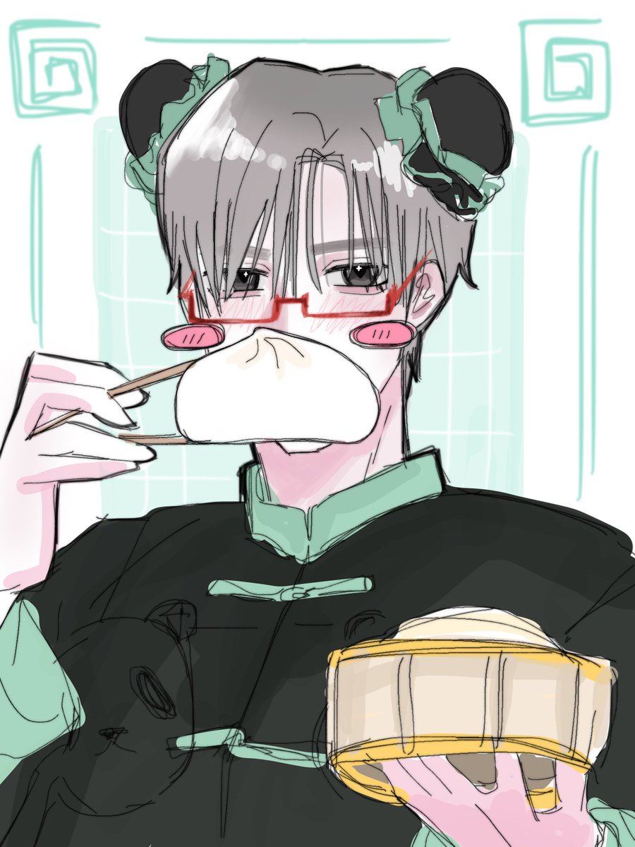 lov3_ys81's tweet photo. 🐼💚
 #ATEEZfanart #YEOSANG https://t.co/9kEc12hNM4