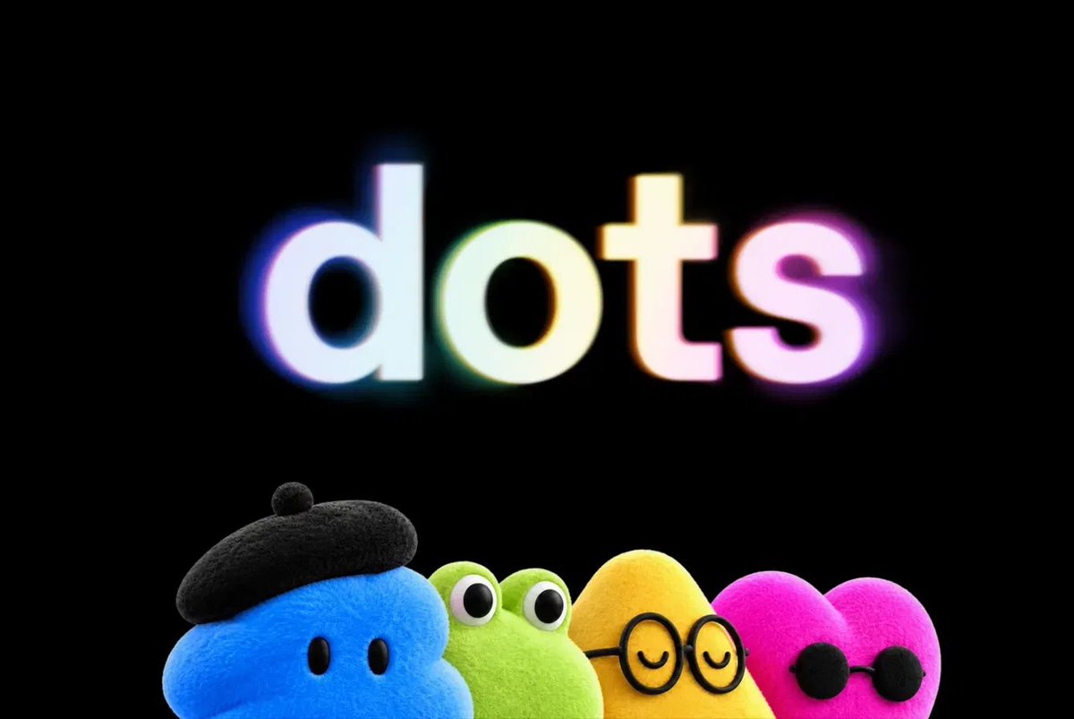 growdots's tweet photo. dot. mint in 3 hours.

dots — @OpenAI
https://t.co/rKRMLSMOZT — @elonmusk
dot. — 1508 supply • 0.000848 eth

mint link &amp; wallet checker: https://t.co/CgHRuBmPhM

FIRST 329 EVM WALLETS = WL ↓ https://t.co/hb6B3ykOTG