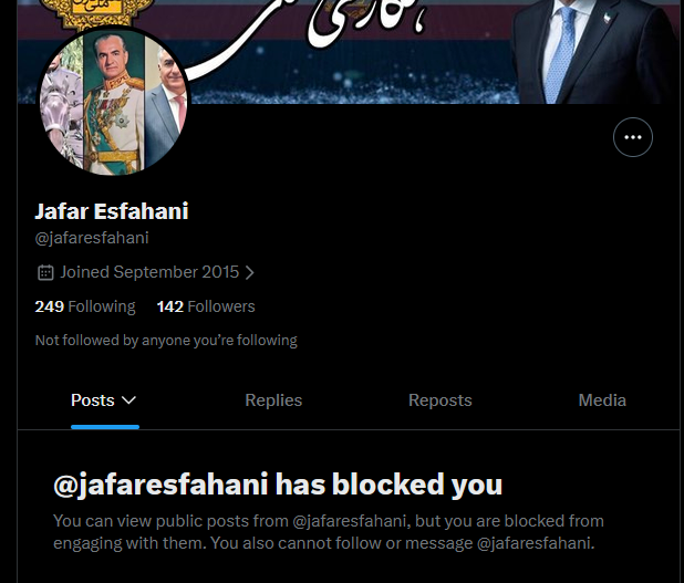 1871Kaiser1871's tweet photo. @jafaresfahani @7_salamoon @gohardadizapas @Calling_Parisa @jafaresfahani 
یابو رو کردم تو رو پس انداخت
خایه مال بی خایه.
یعنی هم زمان هم خایه مالی ، هم بی خایه ای ، یعنی مادرت جندس. یعنی تو نمونه بارز علمی-عملی اونی هستی که میگن مادرشو جلو چشمش بگان وایمیسته نگاه میکنه.
تو عملاااا ثابت کردی اینو. و واقعا این کشف علمی بزرگیه. https://t.co/vvOPkw8jCF