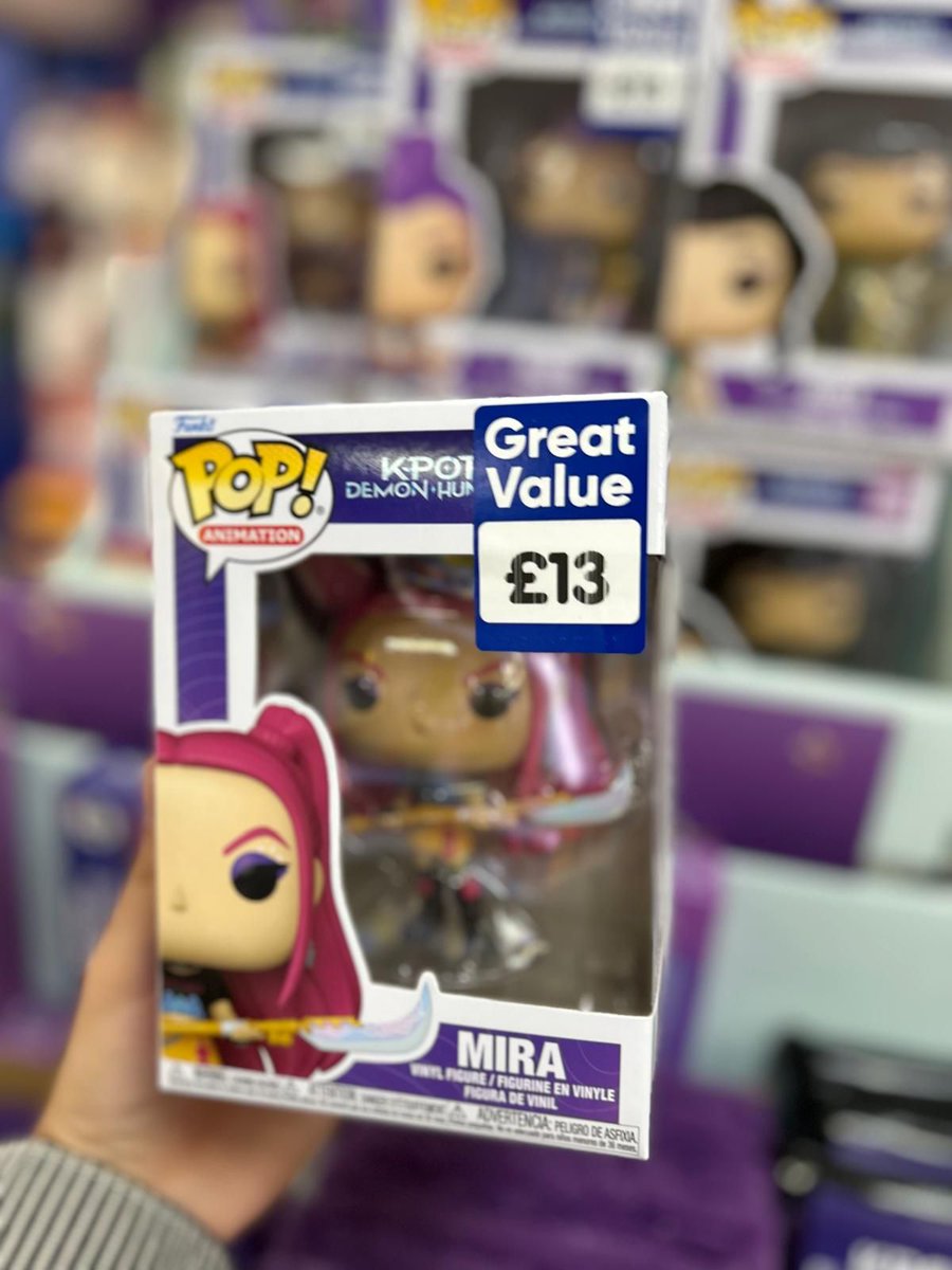 ChurchSquareSC's tweet photo. 🎮 KPOP Demon Hunters has landed at The Works, Church Square!

Get the official Funko Pop figures and explore themed school materials like notepads and so much more! 🙌✨

Pop in and discover the brilliant KPOP Demon Hunters collection!
📍 The Works, Church Square, St Helens https://t.co/K9KVbzhOgy