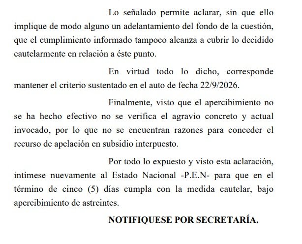 blogdelderecho's tweet photo. HOY | Financiamiento universitario: el juez Martín Cormick volvió a intimar al Gobierno para que cumpla con la actualización de los salarios de docentes y no docentes y la recomposición de las becas. https://t.co/Rsuw9Ollbg https://t.co/oTqcO2p4v2