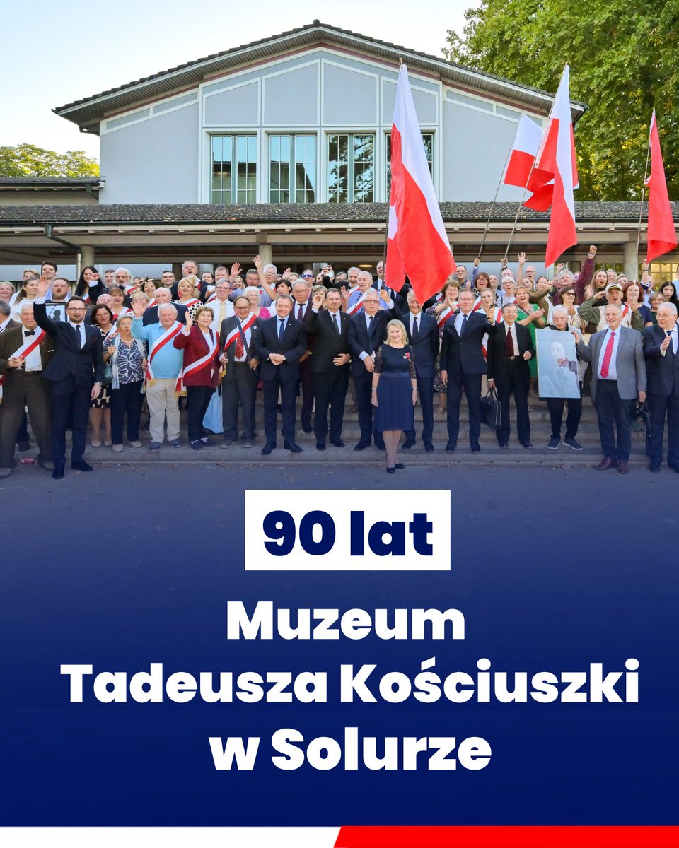 PLinSwitzerland's tweet photo. 🇵🇱🇨🇭🇺🇸 26.09 cda a.i. RP M. Prawda wraz z delegacją posłów i przedstawicielami Ambasady RP w Bernie uczestniczył w obchodach 90-lecia Muzeum T. Kościuszki w Solurze. Podczas uroczystości wręczył kustosz muzeum T. Ackermann odznakę honorową „Bene Merito”.
#MSZ_RP #kultura_gov_pl https://t.co/YW8bSjIrq7