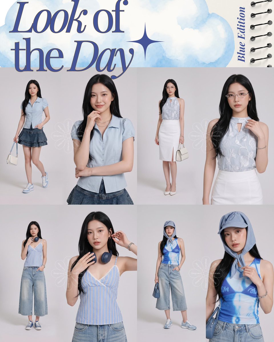 thingcutesy's tweet photo. 💙REKOMEDASI BAJU LUCU — BLUE EDITION💙

#ootd #bajulucu #bajukonser https://t.co/yNP2remmzQ