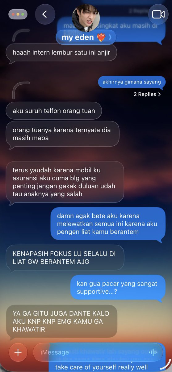 Eomchanted's tweet photo. Danteden alias HyeonKeon edisi si Eden berantem dan Dante jadi intern lembur https://t.co/fYCA4DQ9KX