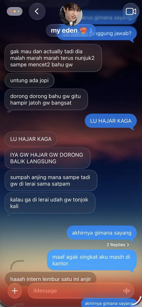 Eomchanted's tweet photo. Danteden alias HyeonKeon edisi si Eden berantem dan Dante jadi intern lembur https://t.co/fYCA4DQ9KX