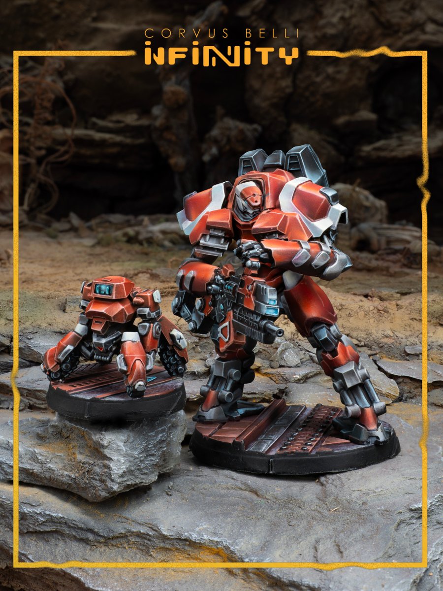 InfinityTheGame's tweet photo. The toughest predator in Corregidor is here! 🦎 Upgrade your Operation Mazebreaker Nomads with the Gecko Squadron—a low-cost, highly mobile TAG.

Available now! 👉 https://t.co/1APdbJdtAB https://t.co/2vA6wjqpcs