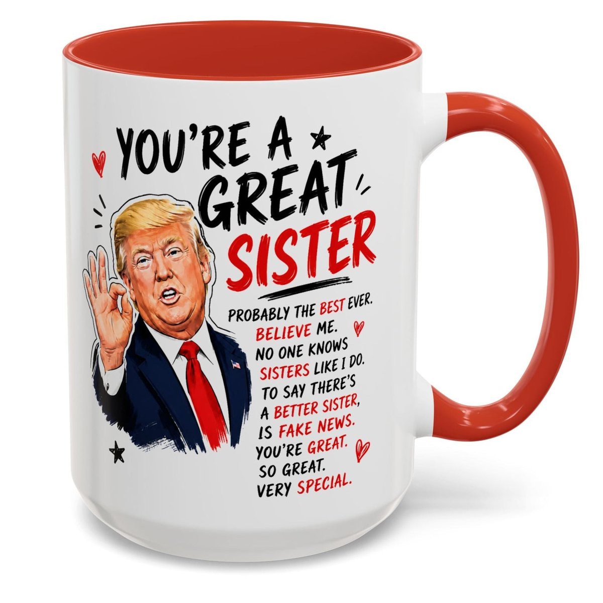 SCREAMINGFREED's tweet photo. Got more than one sister? Grab one for each. 😂
15% off 2+ mugs with code SANTA.

Funny mugs. Great gifts. Better prices.
Stock up and save while the offer lasts!