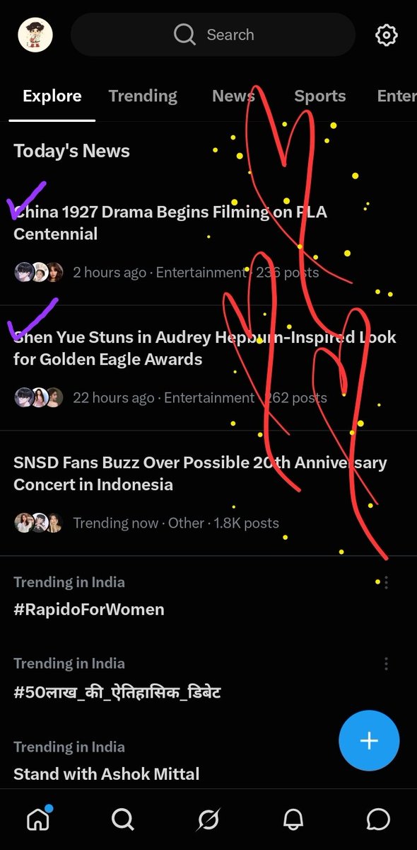 SweetPotato2300's tweet photo. #ShenYue trending for ALL the amazing reasons! ✨

My girl is EVERYWHERE!!!

from owning the musical performance to now stepping into a revolutionary drama... the RANGE, the versatility, the constant evolution!!! 

YY really said there’ no box she can’t step into! 💛 https://t.co/RI6KSEaDeS
