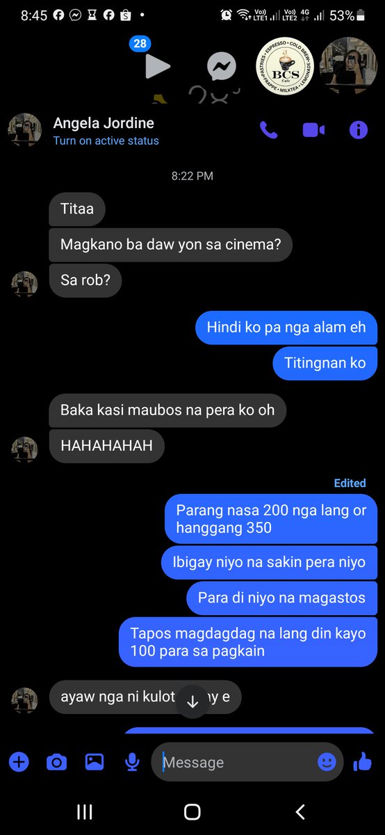 Edra0607's tweet photo. Mga convo namin ng pamangkin ko, kung hindi magpapalibre, Bini topic naman🤣🤣 nag-away pa kami niyan nung si Mikha napull nya sa Jollibee pc tapos kinuha ko hahaha hayyys Bini mahal na mahal namin kayo😘❤ https://t.co/zD1ZaiRMgw